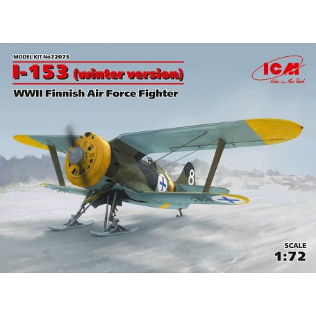 ICM 72075 I-153 Finish Air Force