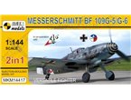 Mark I 1:144 Messerschmitt Bf 109 G-5/G-6 Versatile Fighter