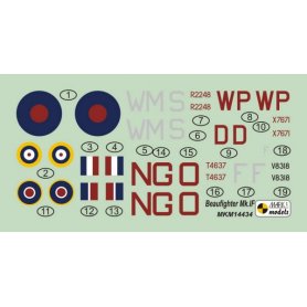 Mark I 14434 Bristol Beaufighter Mk.IF 1/144