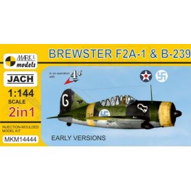 Mark I 14444 Brewster F2A-1 Buffalo & B-239 1/144