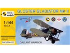 Mark I 1:144 Gloster Gladiator Mk.II Gallant Warrior