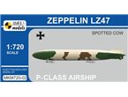 Mark I 1:720 Zeppelin LZ47 SPOTTED COW 