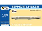 Mark I 1:720 Zeppelin P-class LZ45/LZ58 NAVAL RAIDERS