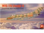 Plastyk 1:72 Mikoyan-Gurevich MiG-19 / Jianjiji-6