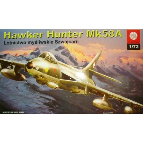 Plastyk S-038 HAWKER HUNTER MK.581