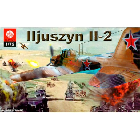 Plastyk 1:72 Iljuszyn IL-2