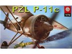 Plastyk 1:72 PZL P-11c 
