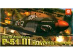 Plastyk 1:72 North American P-51 Mustang Mk.III