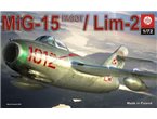 Plastyk 1:72 Mikoyan-Gurevich MiG-15 Fagot/Lim-2