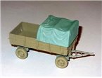 Schatton 1:72 T<span style="background-color: var(--white);">arpaulin </span>for Mercedes Pritsche / Mercedes 3-TON 