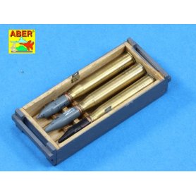 Aber 1:16 2 skrzynie z 6 różnymi pociskami Pz.IV