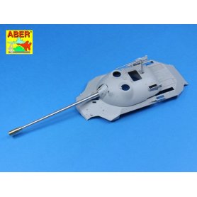 Aber 1:35 Uzbrojenie do czołgu JS-7 z długim hamulcem wylotowym: 130mm x 1 14,5mm x 2 7,62mm x 6