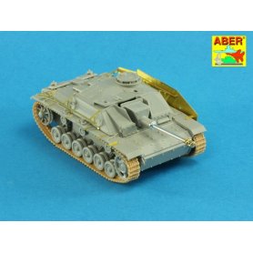 Aber 1:72 Lufa StuK 40 75mm L/48 do StuG III Ausf G późna wersja z hamulcem wylotowym