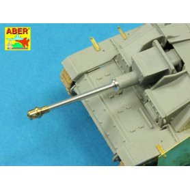 Aber 1:72 Lufa StuK 40 75mm L/48 do StuG III Ausf G późna wersja z hamulcem wylotowym