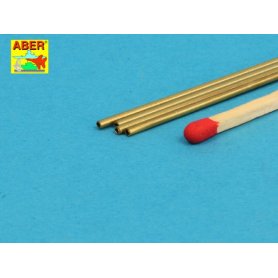 Aber 13mm x 0,2mm Rurki mosiężne x 4 sztuk