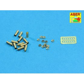 Aber 1:35 Miotacze granatów dymnych do T-64, T-72, T-80, T-90, BMP-3/3 x 12 sztuk