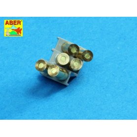 Aber 1:35 Miotacze granatów dymnych do T-64, T-72, T-80, T-90, BMP-3/3 x 12 sztuk