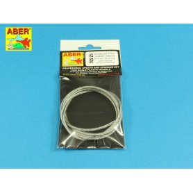 ABER Steel cable 2.5mm x 1,2m 