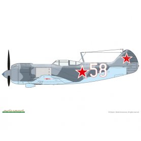 Eduard La-5FN and La-7 První doma