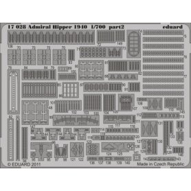 Eduard 1:700 Admiral Hipper 1940 dla Trumpeter