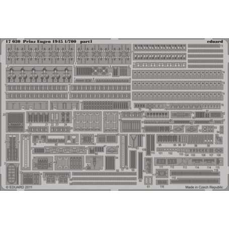 Prinz Eugen 1945 1/700 TRUMPETER