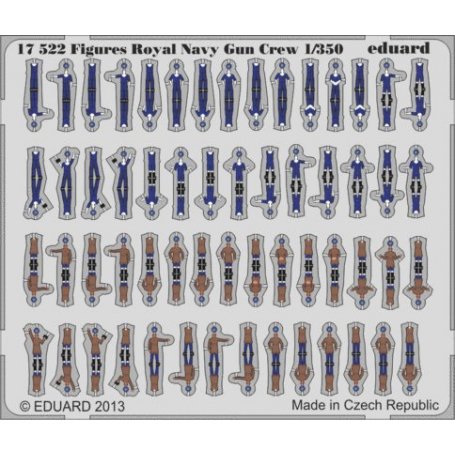 Figures Royal Navy Gun Crew S.A. 1/350 3D