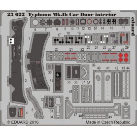 Typhoon Mk.Ib Car Door interior AIRFIX A19003