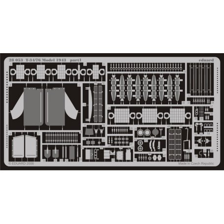 T-34/76 Model 1943 1/48 HOBBY BOSS