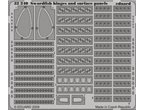 Eduard 1:32 Hinges and surface panels for Swordfish / Trumpeter 