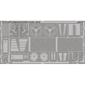 Eduard 1:32 BAC Lightning F.2A/F.6 exterior dla Trumpeter