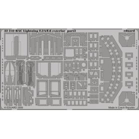 Eduard 1:32 BAC Lightning F.2A/F.6 exterior dla Trumpeter