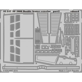 Eduard 1:32 EF 2000 Two-seater exterior dla Trumpeter