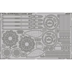Eduard 1:32 Sukhoi Su-27UB Flanker C exterior dla Trumpeter