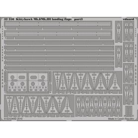 Eduard 1:32 Kittyhawk Mk.I/Mk.III landing flaps dla Hasegawa