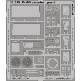 Eduard 1:32 Curtiss P-40N exterior dla Hasegawa