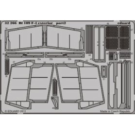Eduard 1:32 Messerschmitt Bf 109 F-4 exterior dla Hasegawa