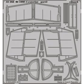 Eduard 1:32 Messerschmitt Bf 109 F-4 exterior dla Trumpeter