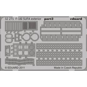 Eduard 1:32 F-16I SUFA exterior dla Academy