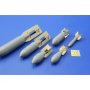 Eduard 1:32 Iljuszyn Il-2 armament and bomb tails dla Hobby Boss