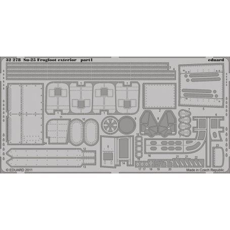 Su-25 Frogfoot exterior TRUMPETER