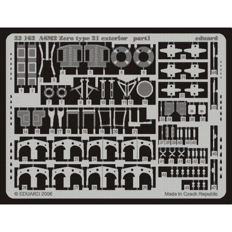 A6M2 Zero type 21 exterior TAMIYA 60317