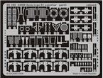 Eduard 1:32 Elementy zewnętrzne do Mitsubishi A6M2 Zero Type 21 dla Tamiya