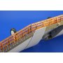 SBD landing flaps TRUMPETER