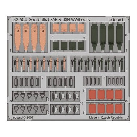 Seatbelts USAF and USN WWII early