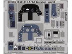 Eduard 1:32 Interior elements for BAC Lightning F.1A / F.3 / Trumpeter 