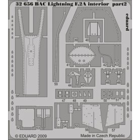 Eduard 1:32 BAC Lightning F.2A interior S.A. dla Trumpeter