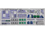 Eduard 1:32 Interior elements for EF 2000 Typhoon TWO-SEATER / Trumpeter 