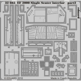 Eduard 1:32 EF 2000 Single Seater interior S.A. dla Revell