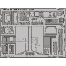Eduard 1:32 Messerschmoitt Bf 109F-4 interior S.A. dla Trumpeter