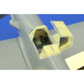 Eduard 1:32 Messerschmoitt Bf 109F-4 interior S.A. dla Trumpeter